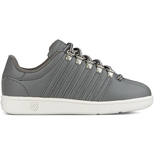 K-Swiss Kids Unisex Classic VN (Little Kid) Charcoal/Storm/Lily