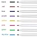 Boao 24 Pcs Magnetic Dry Erase Markers with Erasers Cap, 8 Assorted Colors Whiteboard Markers Low Odor Fine Tip Whiteboard Pens Colorful Erasable Marker for Calendar Boards