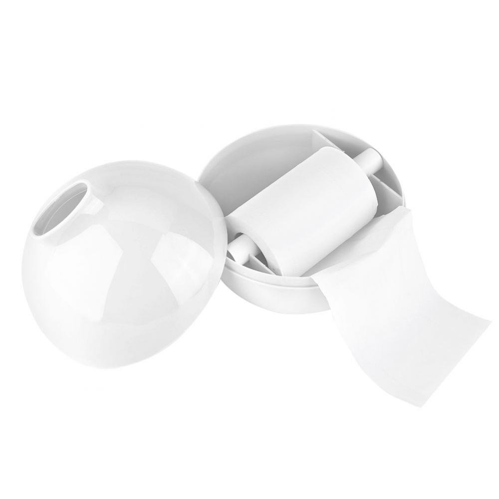 Contenedor de Caja de Pañuelos Porta Papel Redondo Estante Forma de