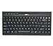 SIIG USB Mini Multimedia Keyboard - Ultra-slim - 0.875” Thick - Water-resistant - QWERTY Keyboard Layout - Five Hotkeys for Internet, e-mails and Multimedia Functions