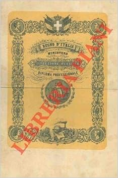 Ministero Della Istruzione Pubblica Diploma Di Perito Commerciale E Ragioniere Ist Tecn Di Parma 17 Diploma Professionale Amazon Com Books