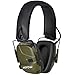 Mpow Electronic Shooting Earmuffs, Rechargeable Ear muffs 30Hrs Playtime, NRR 22dB Ear Muffs Noise Reduction Sound Amplification, Hearing Protection for Shooting, Hunting, Mowing, Woodworking- Green