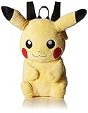 Pokemon Boys' Pikachu Plush Backpack, Yellow