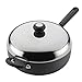 Circulon Classic Hard Anodized Nonstick Chef Pan / Saute Pan / Frying Pan - 4 Quart, Gray