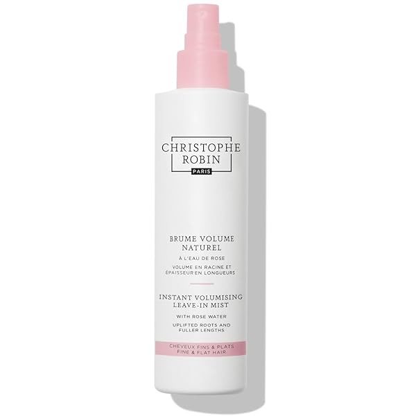 CHRISTOPHE ROBIN INSTANT VOLUMISING MIST WITH ROSE WATER FOR THIN, FINE, AND FLAT HAIR 5 FL. OZ