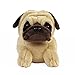 Everberry Pug Slippers - Plush Dog Animal Slippers, 9-12 Women/7-10 Men