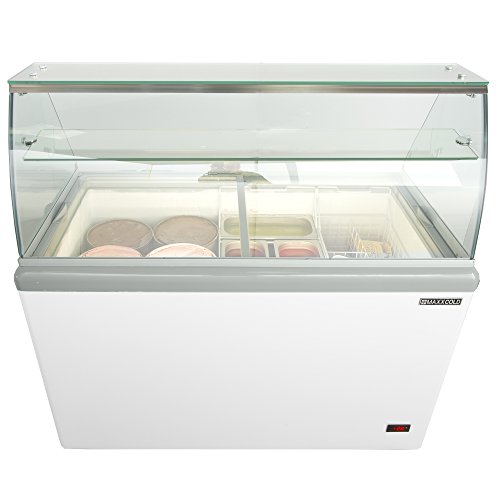 Maxx Cold 8 Flavor 14 cu ft Commercial Ice Cream Dipping