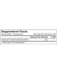 Jarrow Formulas Creatine Monohidrato, CR600, 600 g, 1