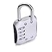 SEPOX Resettable Combination Travel Padlock,Luggage Padock, 4 Digit Combination Padlock for Suitcase, Travel Bag, and Gym Lockers, Filing Cabinets, Toolbox, Case,Pack of 2