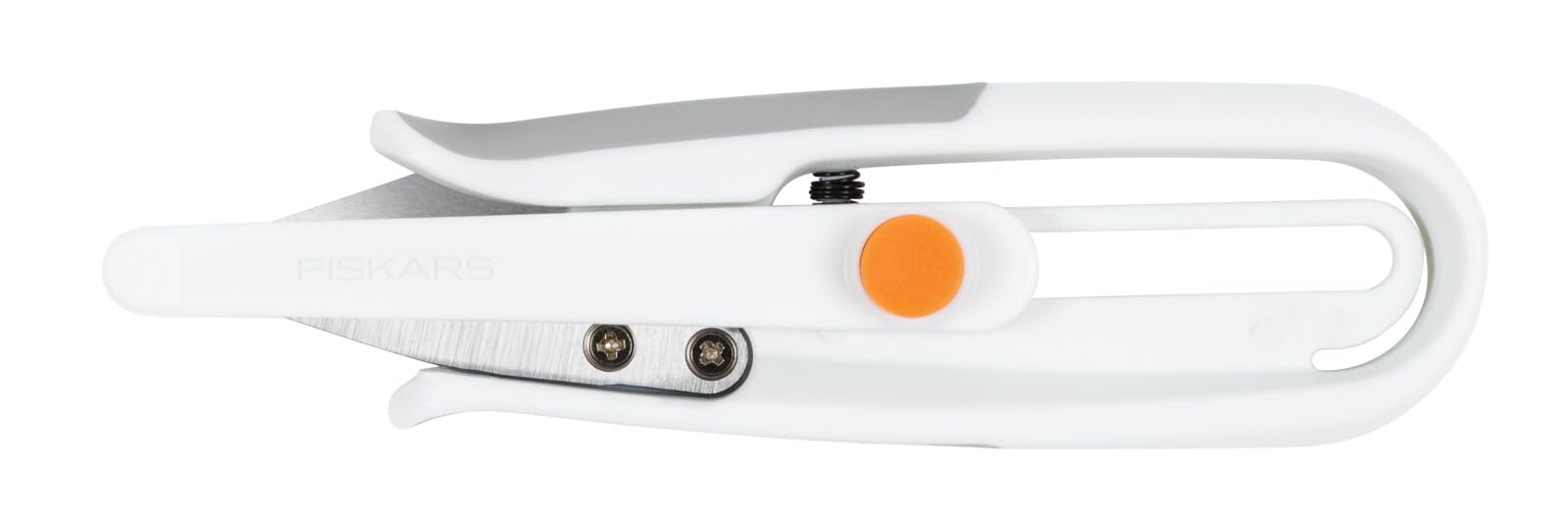 Fiskars Thread Cutting Shears, Stainless Steel, White/Orange, Standard — image 1