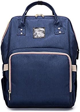 Warmmouse Diaper Bag Backpack for Baby Care, Multi-Functional Baby Nappy Bag with Insulated Pockets, Waterproof Travel Backpack, Large Capacity