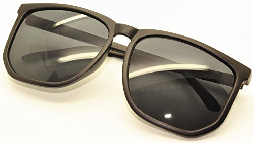 FancyG® Vintage Classic Inspired Style Sunglasses Frame UV400 Eye Protection Summer Eyewear - Black - Image 4