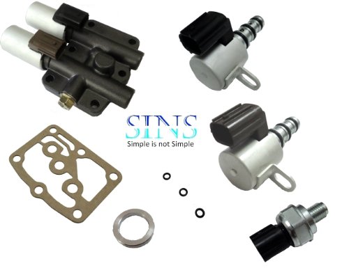SINS - Accord Odyssey Pilot CL TL MDX Transmission Solenoid Pressure Switch Kit 28250-P6H-024 28400-P6H-013 28500-P6H-013 28600-P7Z-013
