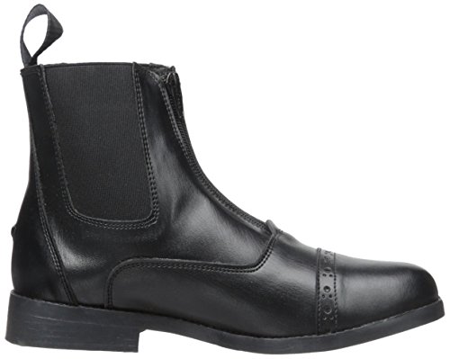 EQUISTAR Women's Zip Paddock Boot Black 7 1/2 M US