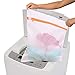 Spedalon Pack of 8 wash bag 1L + 3M + 3S + 1 Bra Green, Orange, Beige, Pink
