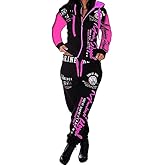 Womens Sweatsuits 2 Piece Hoodie Tracksuit Sets Casual Comfy Jogging Suits for Women