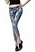 Set of 4 HBY Women Metal Fashion Skinny Leather Belt Elastic belt solid color