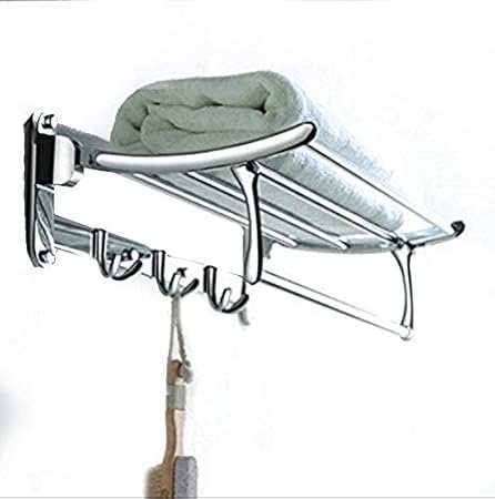 Relax Stainless Steel Premium Quality Folding Towel Rack/Bathroom Rack/Towel Stand