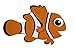 Disney Nemo Shaped Wall Art, Orange