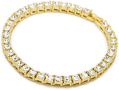 minjiSF Bracelets for Women Girls Roman Style Woman Crystal Diamond Bangle Gifts Jewelry Adjustable Bracelets for Couples Anniversary