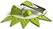 V Blade Stainless Steel Mandoline Slicer - Fruit and Food Slicer, Vegetable Cutter, Cheese Grater - Vegetable Julienne Slicer with Surgical Grade Stainless Steel Blades - Includes 6 Different Inserts