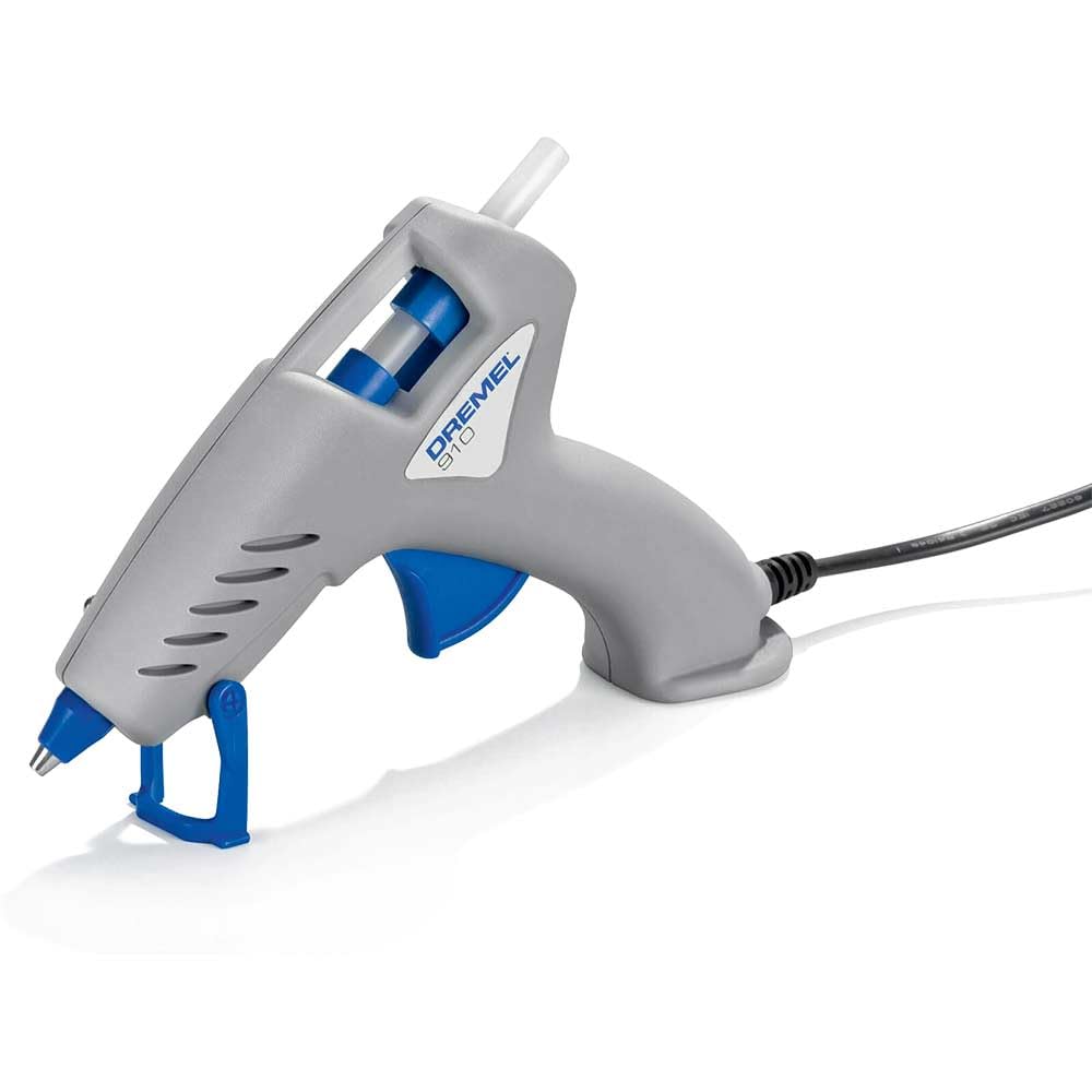 Dremel 910 Hot Glue Gun 165°C - Glue Gun with Precision Non-Drip Tip and 3 Multi-Purpose Glue Sticks (7 mm)