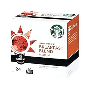 starbucks breakfast blend k cups