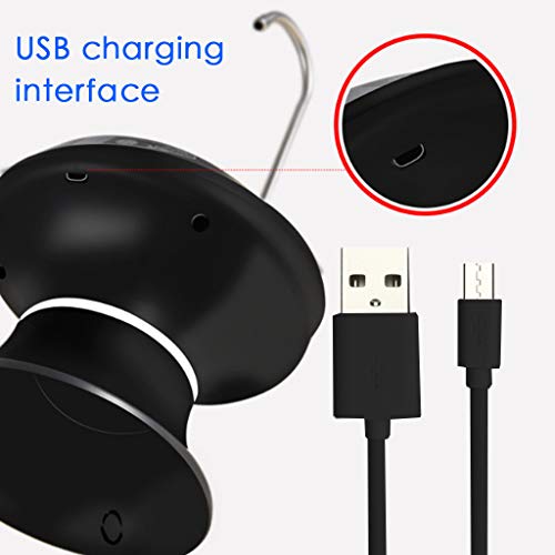 COM1950s Electric Pump for Water Bottle Drink Dispenser USB Rechargeable Drinking Tool Healthy and Durable Simple But Useful (Black)