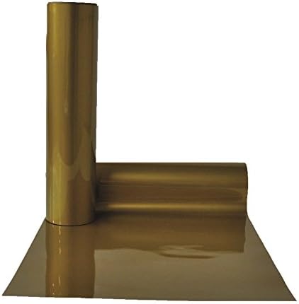 15" Heat Transfer Vinyl - Basic Colors - 5 Yards (31 Colors Available) (Metallic Gold)