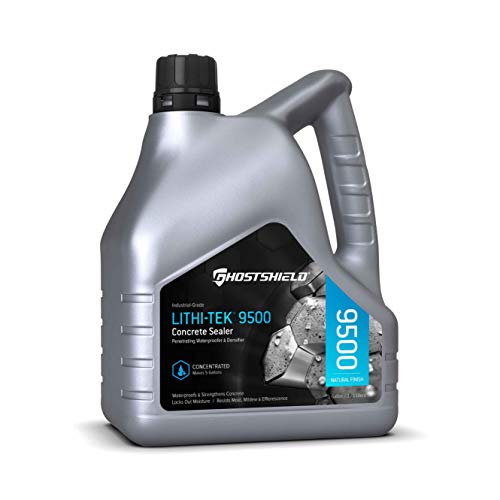Lithi-Tek 9500 Ultra Concentrate - 1 Gallon (Makes 5 GALLONS) Penetrating Concrete