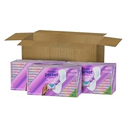 Always Pocket Feminine Pads with FlexFoam, Size