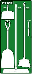 NMC SB133ACP 5S Dry Zone Janitorial Shadow