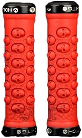 Signswise MTB Skull Style Double-Locked Anti-Slip Handlebar Grips Cover