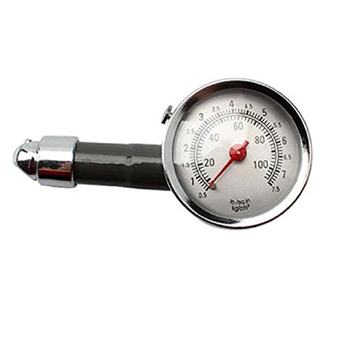 Mini Mexx Analog Auto Wheel Tire Air Pressure Gauge Meter Handle Mirror Shaped Vehicle Motorcycle Car Tyre Tester Tyre Air Monitor System