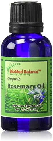 BIOMED BALANCE Organic Essentail Oil, Rosemary, 1 Fluid Ounce