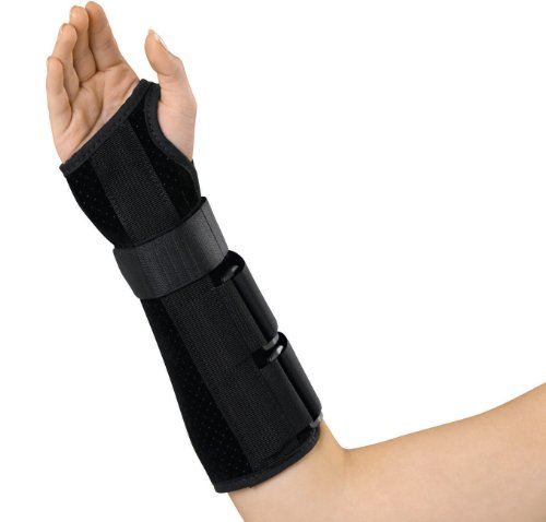 Medline wrist and forearm splint, right, small
