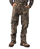 Realtree Men's Timber Camo Hunting Pants, Durable