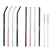 AMZSOCKETS Reusable Glass Straws - 9