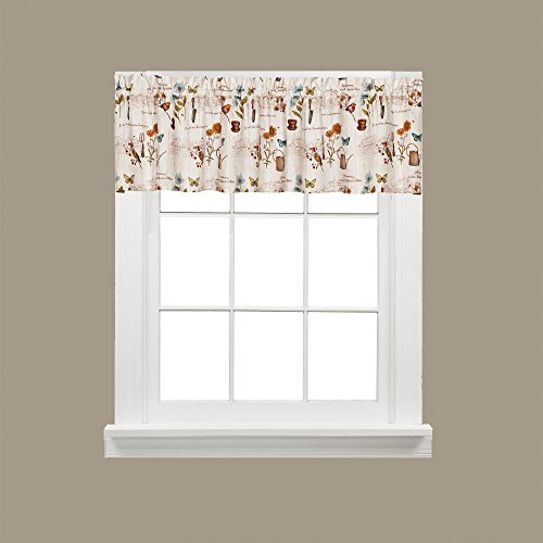 SKL Home by Saturday Knight Ltd. Le Jardin Valance, Multicolored, 58 inches x 1…