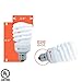 Xtricity Compact Fluorescent Light Bulbs T2 Spiral, E26 Base, 23W (100W Equivalent), 5000k Daylight, 1520 Lumens, CFL, 120V - UL Listed, (6 Pack)