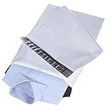 RUSPEPA White Poly Mailer Envelopes - Shipping Bag with Self Seal Adhesive Strip - 10x13 Inch - 100Pcs