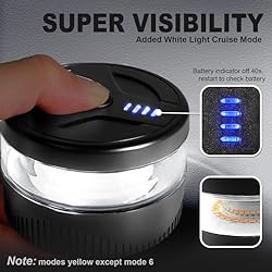 Agrieyes USB-C Wireless Beacon Light, 32 LED
