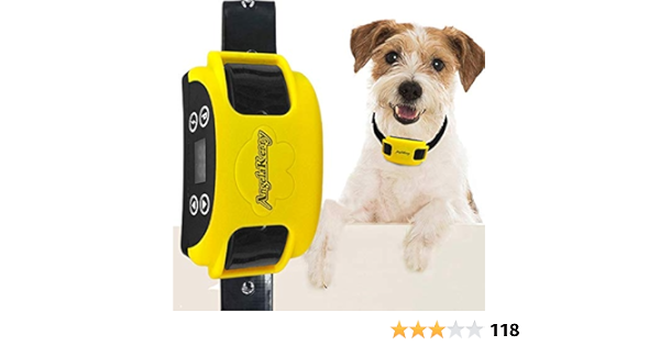 wireless dog fence with 2 collars