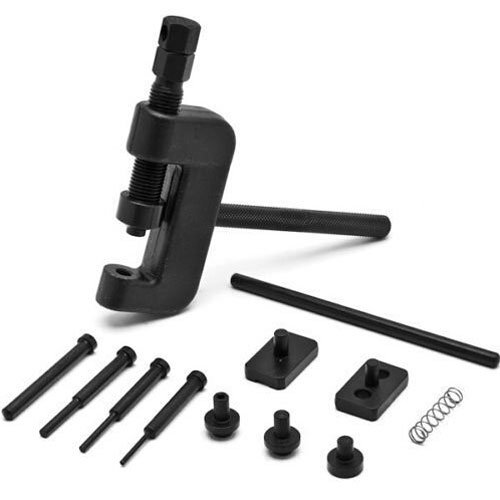 Chain Cutter Breaker Riveting Rivet Tool Kit W/Case for Motorcycle ATV OHV Cam Drive - Thumbnail 2