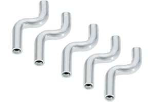 5-Piece Z-Type Cable End Covers for Lawn Mower Throttle Cables, 24x2mm Metal Wire Stoppers for Most Models