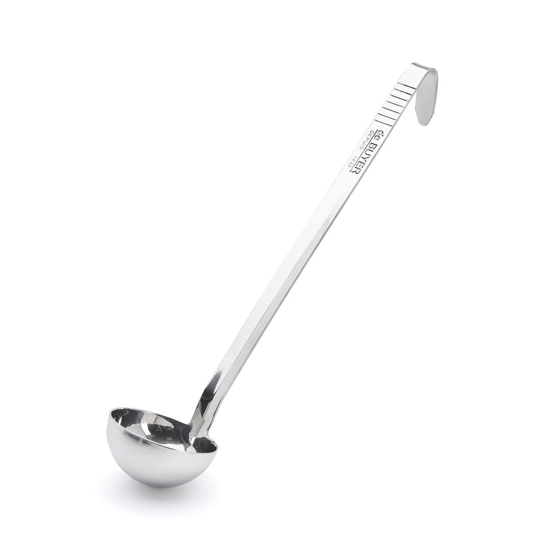 De Buyer 3130.08 Heavy Quality One-Piece Ladle