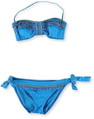 Womens Fiesta Side Tie 2 Piece Bandeau