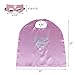 Dress up Costume Cape and Mask Set with Drawstring Backpack and Matching Shaped Rubber Wristbands for Kids, Birthday Party Children (4pcs for Girls)