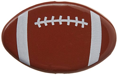 EYELET OUTLET Shape Brads-Football 12/Pkg