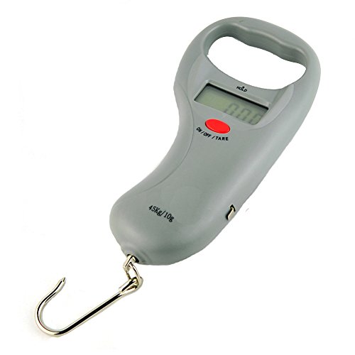 UPC 701485766251, Mango Spot Digital Fishing Hook Hanging Scale 99 , 0.02 Pounds(45kg, 10g) with a Build-in Tape Measure